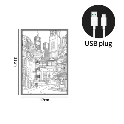 アニメシティ LED ライト (USB プラグ)